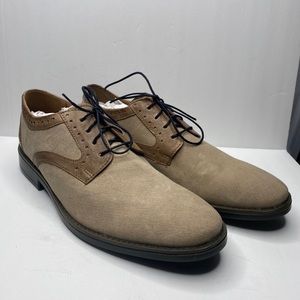 CLARKS GARREN PLAIN SAND COMBO SABLE COMPOSE - SIZE 10.5